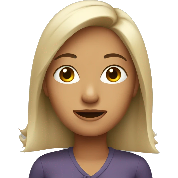 Woman talking  emoji