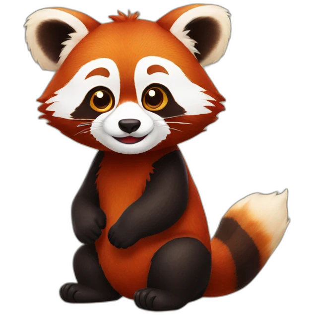 Red panda emoji