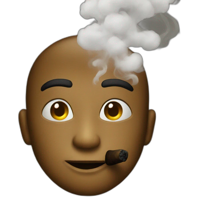 smoke emoji