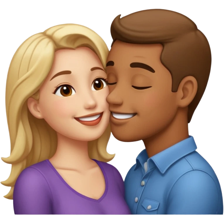 Kissing emoji