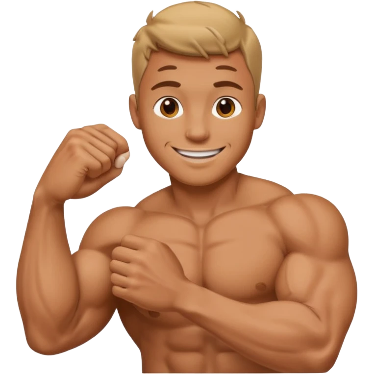 gülen adam eliyle delik yapıyor emoji