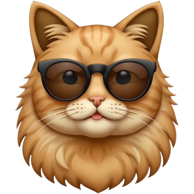 Cat wearing sunglasses emoji