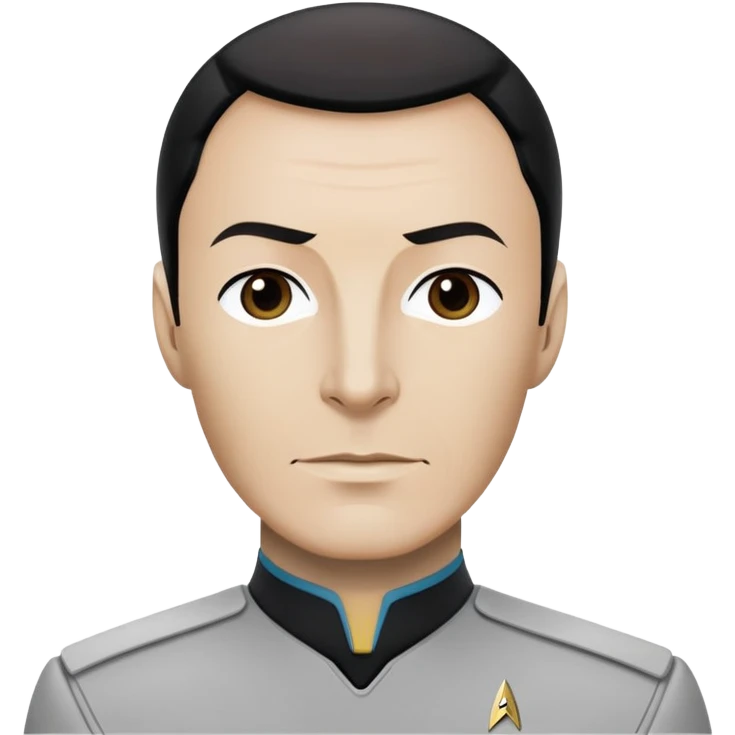 Captain of the Enterprise from the Star Trek movie universe  emoji