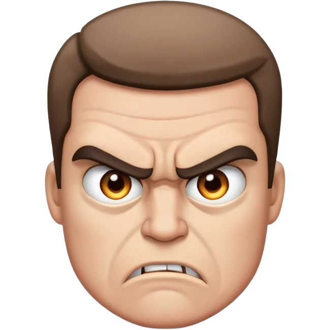 Angry emoji