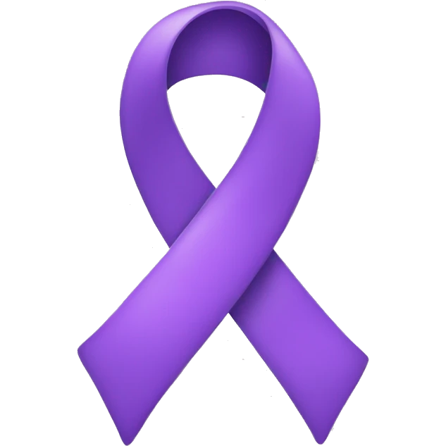 Light purple ribbon emoji