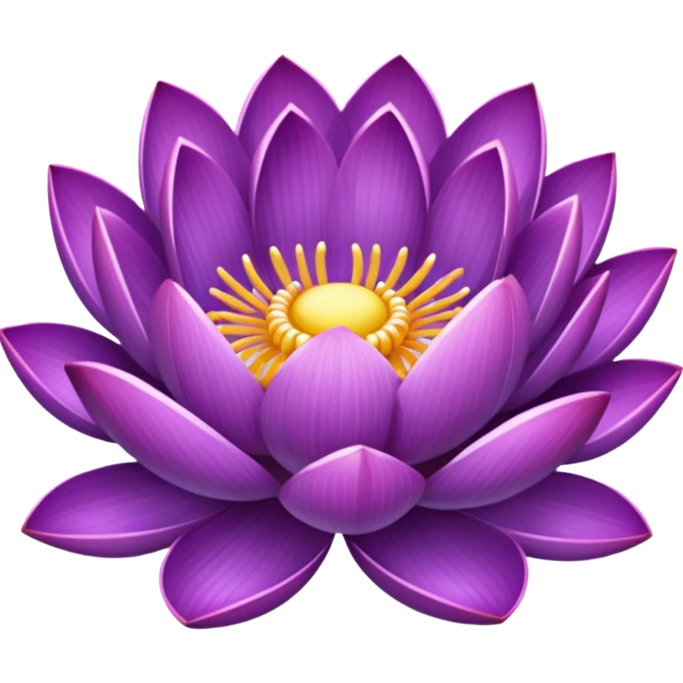 purple lotus beautiful glitters emoji