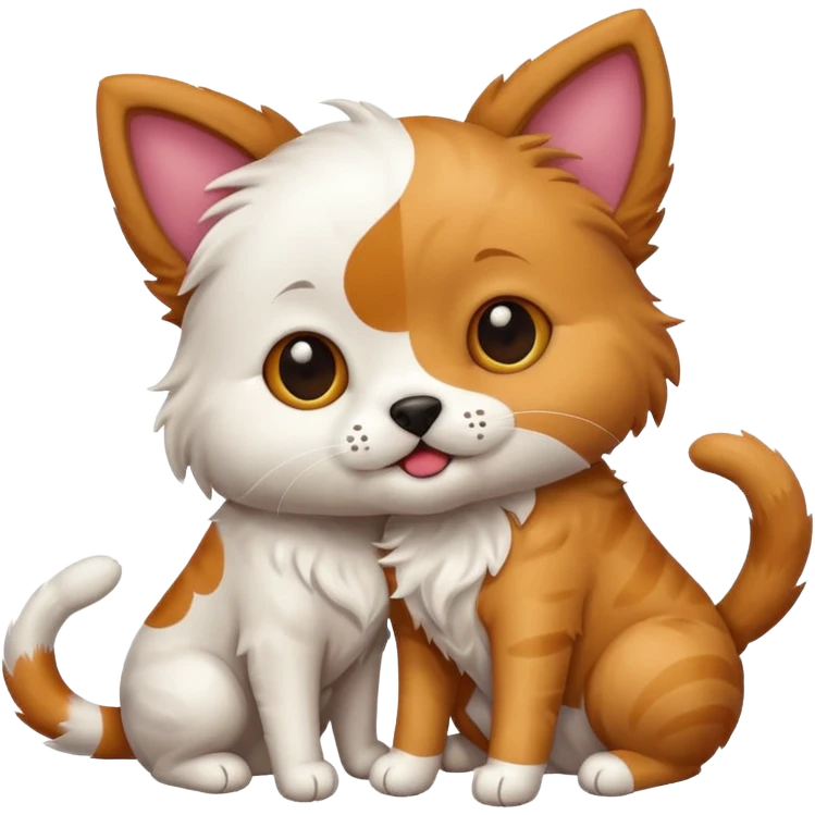 dog and cat emoji