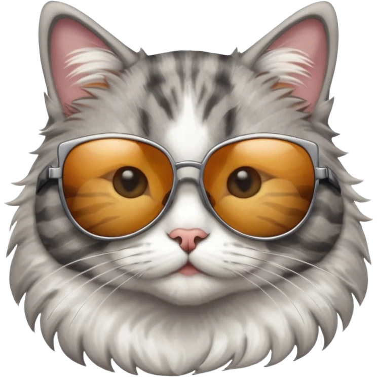 Cat wearing sunglasses emoji