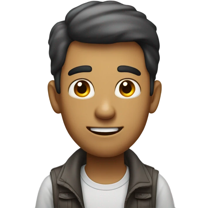 dumb guy emoji
