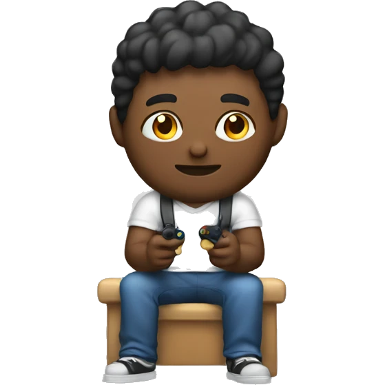 Playing video games  emoji
