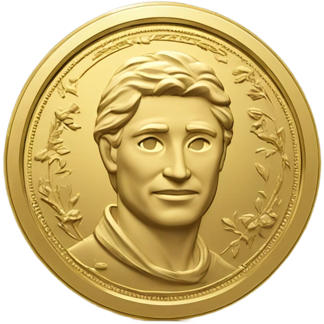 gold coin and TV emoji