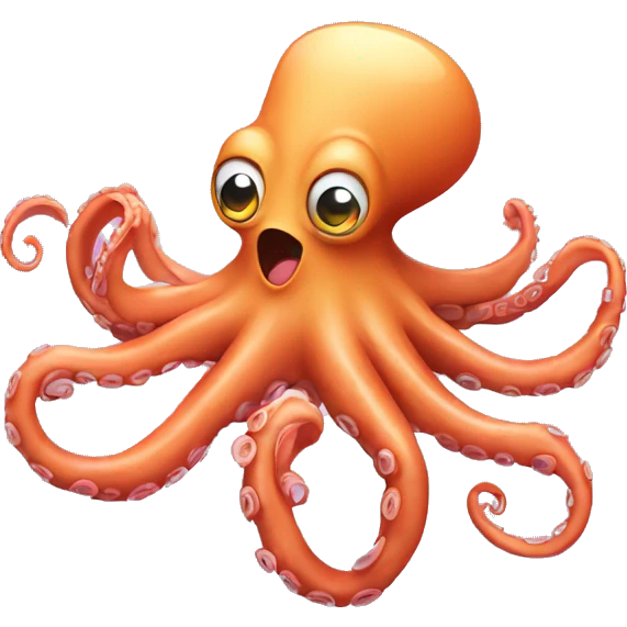 Octopus with sunscreen  emoji
