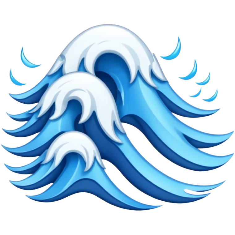 wind waves only emoji