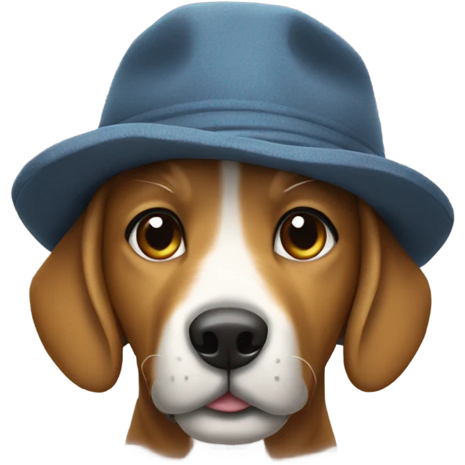 Perro con gorro  emoji
