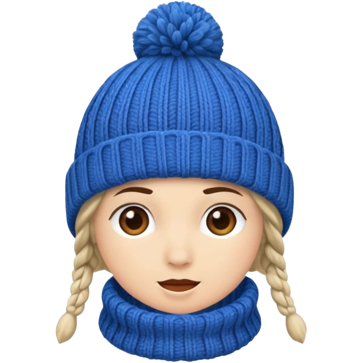 Hat for winter emoji