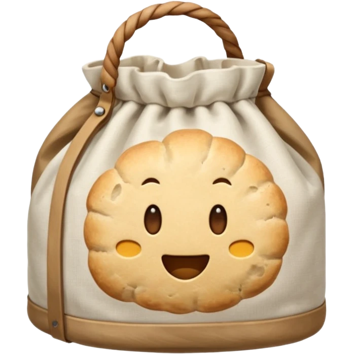 Sac de Farine étiqueté farine emoji