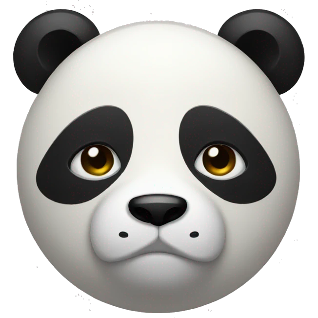 Sad panda emoji