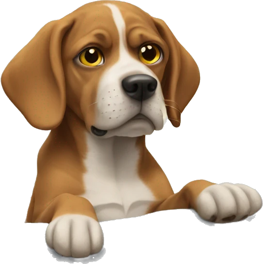 dog chill guy meme emoji