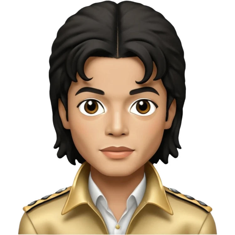 michael jackson with micro emoji