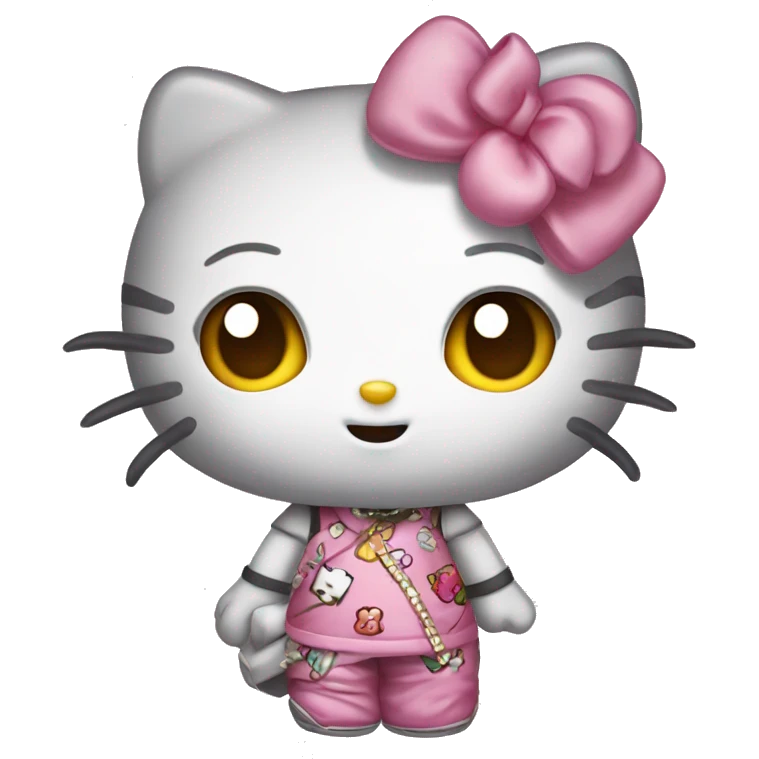 hello kitty chibi emoji