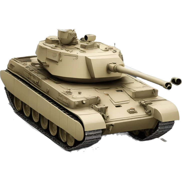 tank on airport runway emoji