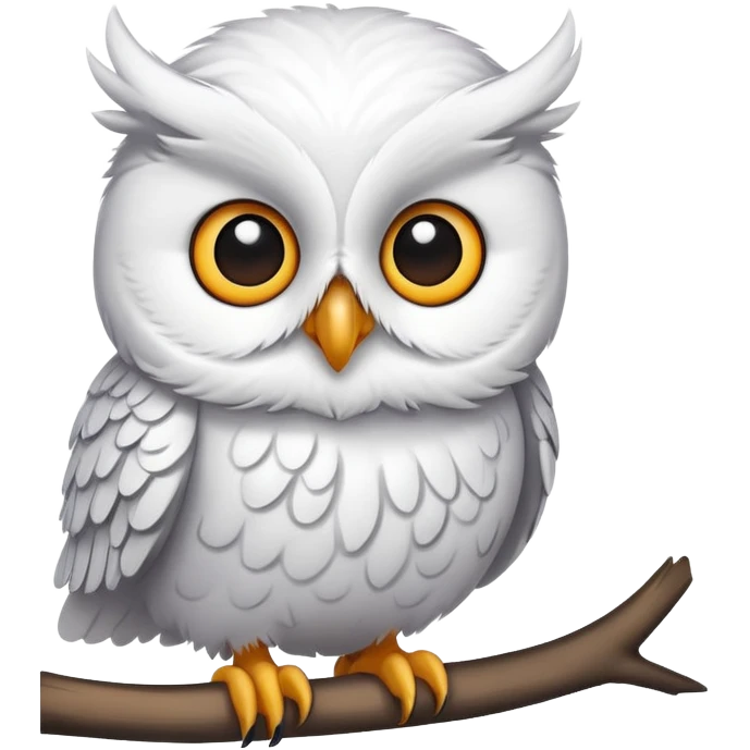 White owl emoji