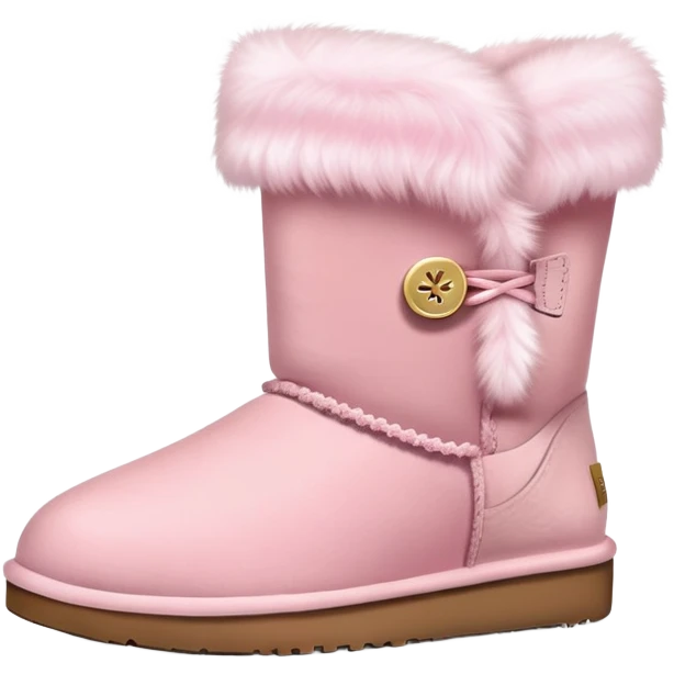 Light pink uggs  emoji