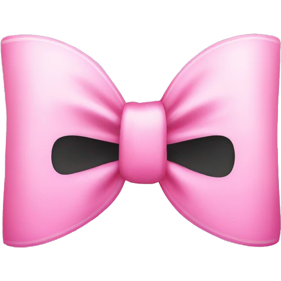 pink bow  emoji