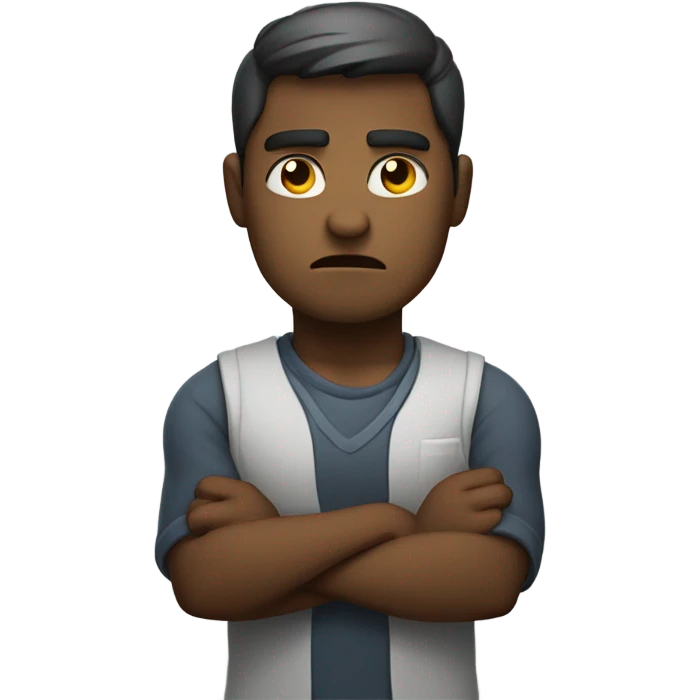 annoyed, slightly mad, and dissapointed  emoji
