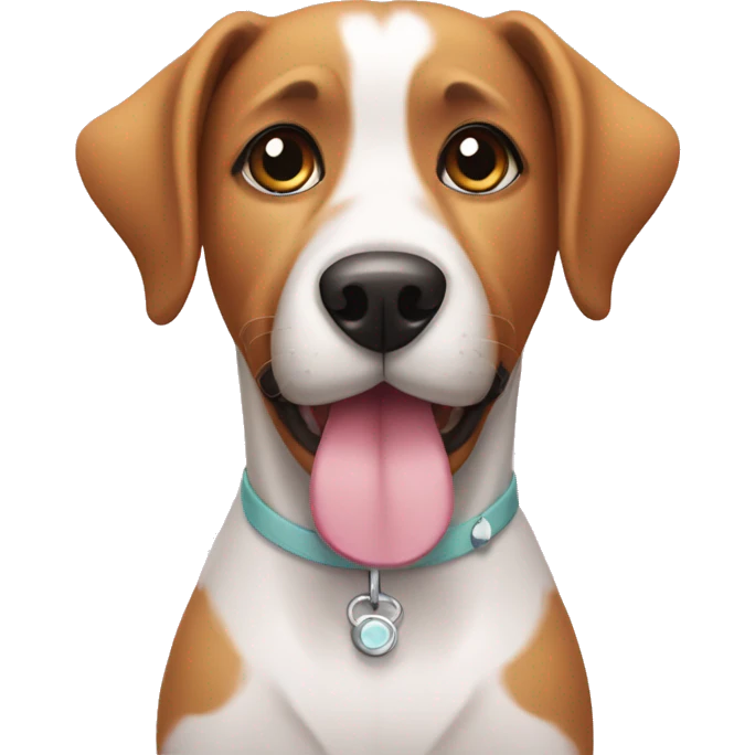 dog at the beauty spa emoji