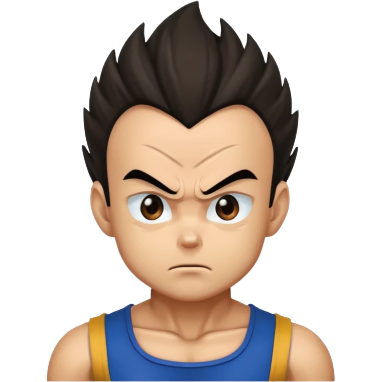 Vegeta cansado  emoji