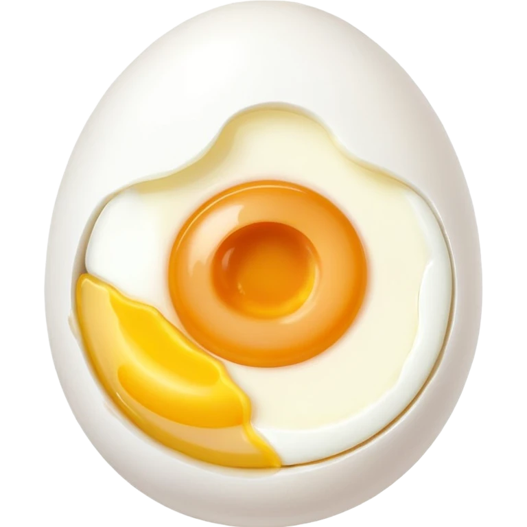boiled egg half emoji