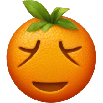 orange emoji