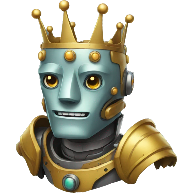 king robot emoji