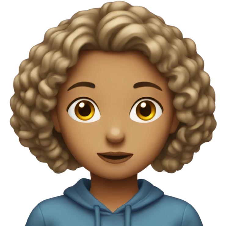 Girl with a lot on her mind  emoji