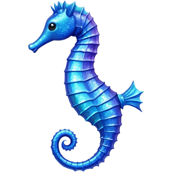 a blue sea horse emoji please emoji