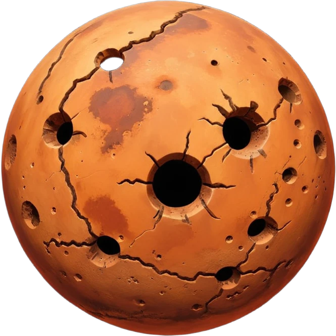 mars planet emoji