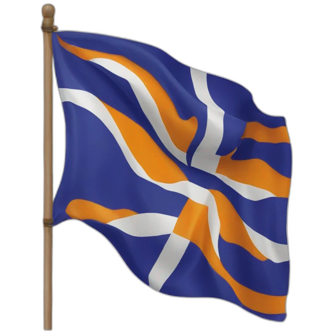 Drapeau normand emoji