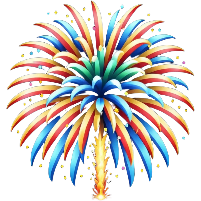 fireworks emoji