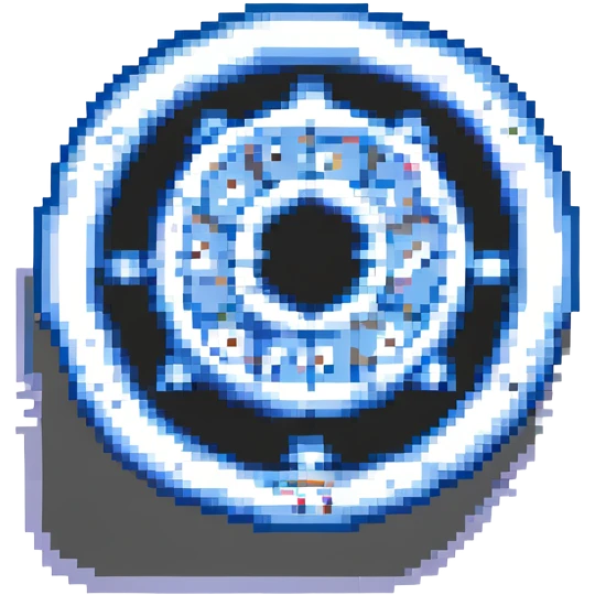 gear icon pixel art emoji