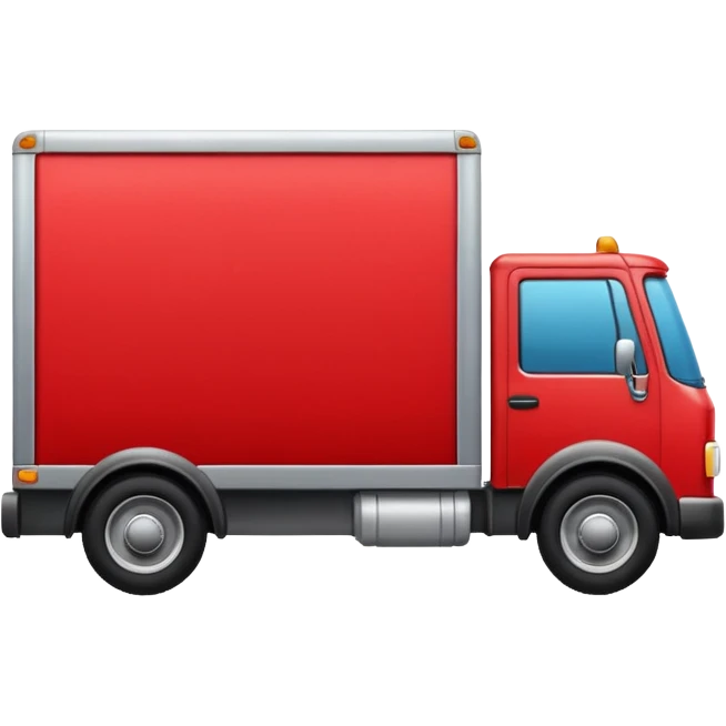 Moving truck or dolly
 emoji