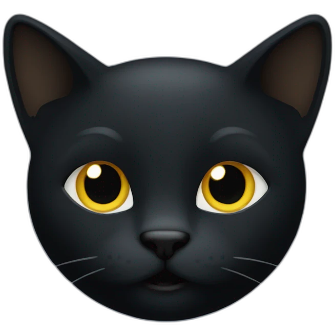 Shadow cat emoji