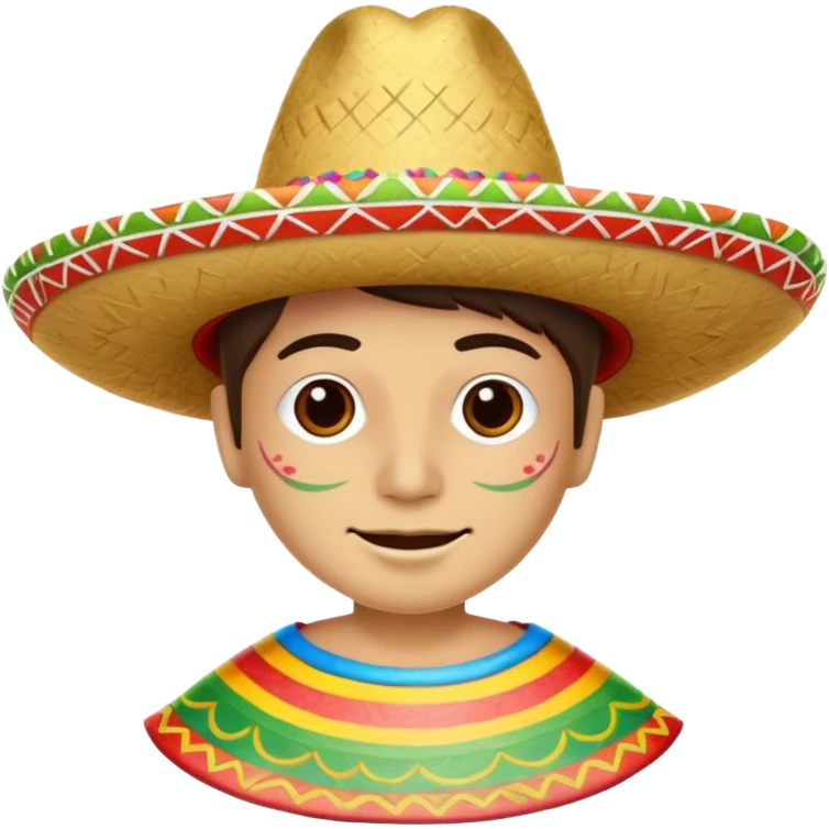 Sombrero at fajitas party emoji