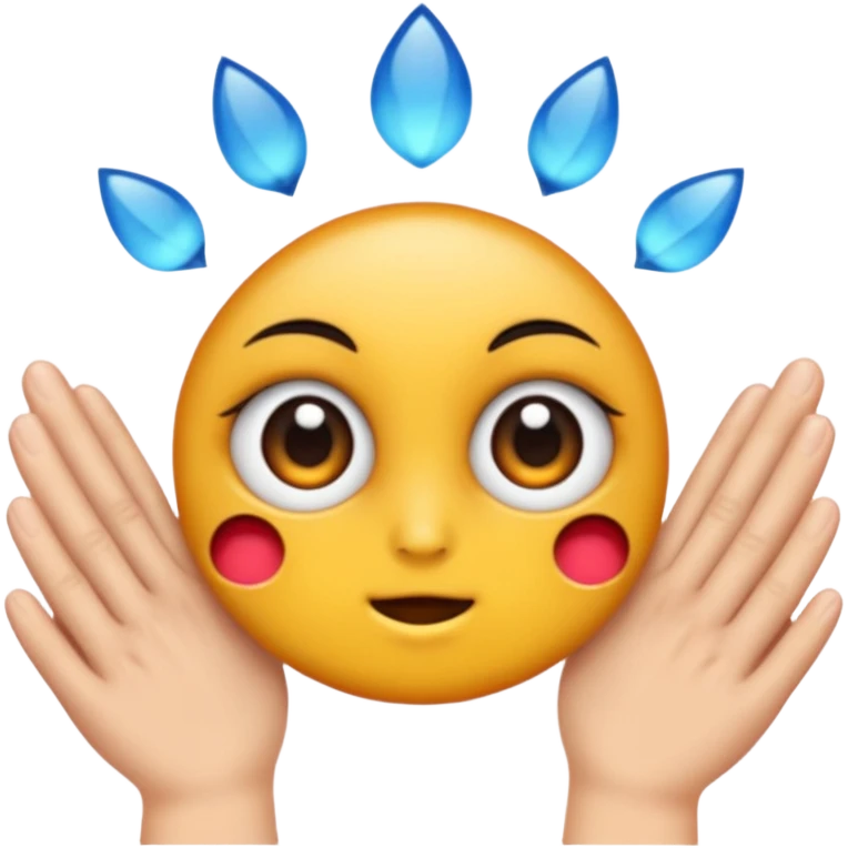 se frotte les mains entre elles avec un regard malicieux emoji