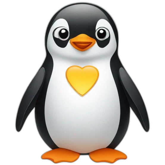 penguin logo for English school emoji