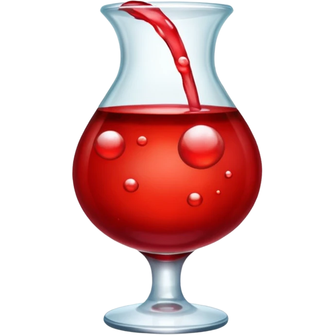 Red health potion emoji