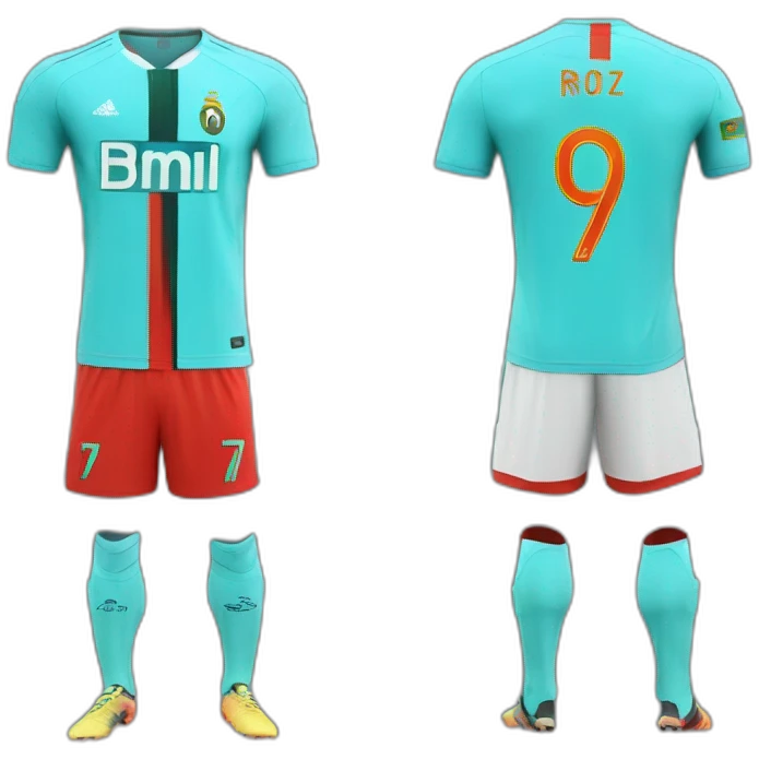 Cr7 avec un maillot al emoji