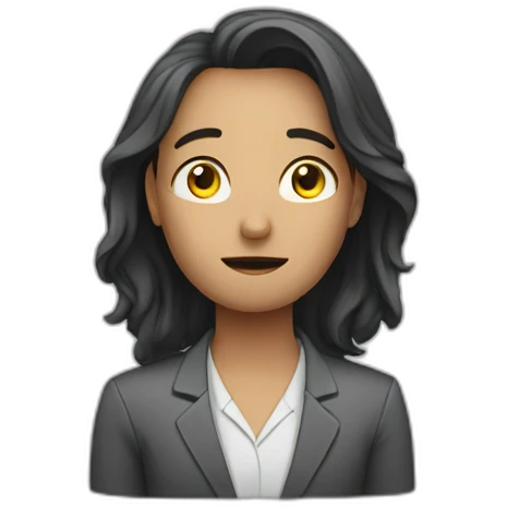 Office employee losing the will to live emoji
