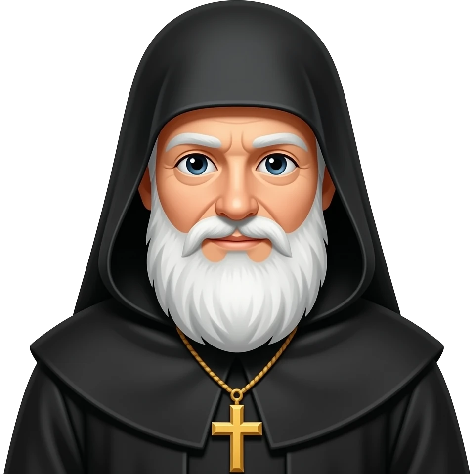Orthodox monk emoji