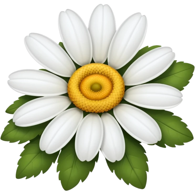 One daisy flower emoji